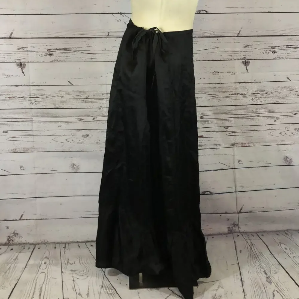 American Vintage black maxi underskirt black with adjustable waist - Picture 8 of 11